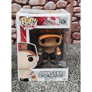 Funko Pop! WWE - John Cena #01 WWE Superstar Green Orange Hat #A2